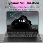 Lenovo 2026 New V15 Laptop for Student & Business  Powerful AMD Ryzen 3 7320U (Beat i7-1065G7)  15.6 inch FHD  16GB RAM  256GB SSD  Ethernet Port RJ-45  Windows 11 Pro  Long Battery Life  No Mouse