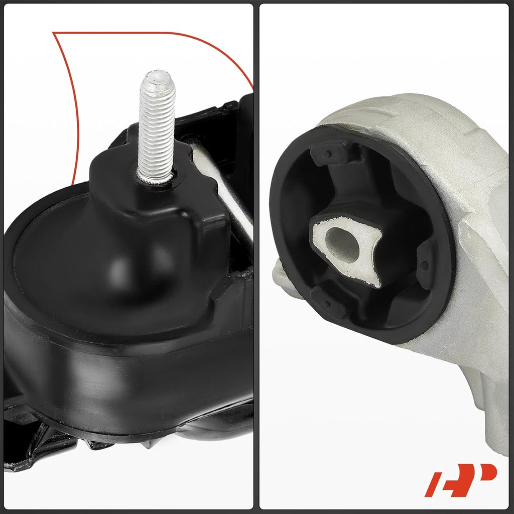 A-Premium 4PCS Engine Motor Mount and Transmission Mount Set Compatible with Chevrolet Malibu 2004-2007 & Pontiac G6 2005-2007 & Saturn Aura 2007-2008  V6 3.5L  Automatic Transmission