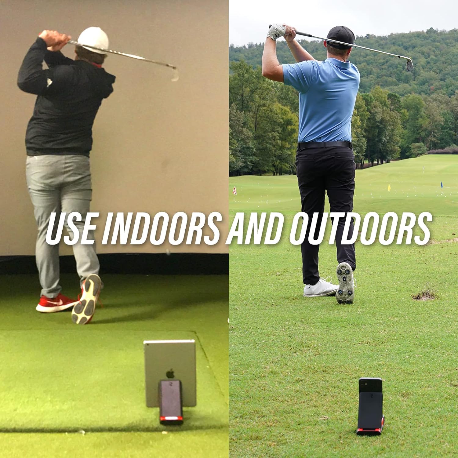Rapsodo Mobile Launch Monitor for Golf Indoor and Outdoor Use with GPS Satellite View and Professional Level Accuracy  iPhone & iPad Only
