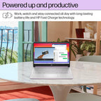 HP Ultrabook 14 Laptop Computer Business Study & Home 2025  Lifetime MS Office + Windows 11 Pro  Quad-Core Intel CPU  16GB RAM & 628GB Storage (128GB UFS+500GB Ext)  WiFi 6  HubxcelAccessory  Lavender