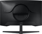 SAMSUNG 32" Odyssey G55C Series QHD 1000R Curved Gaming Monitor  1ms(MPRT)  HDR10  165Hz  AMD Radeon FreeSync  Eye Care  Glare Free  Sharp Resolution LS32CG550ENXZA