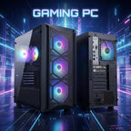 STGAubron Gaming PC Computer Desktop  Intel Core i7 8th Gen up to 4.1GHz  GeForce RTX 3050 6G  16G DDR4  1T SSD  WiFi 6  BT 5.2  RGB Fan x4  Windows 11 Home