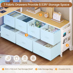 DICTAC Loft Bed Full Size with U-Shaped Desk,7 Storage Drawers and Charging Station,Metal Full Loft Bed with Led Lights and 2-tier Storage Shelves,loft full bed with Safety Guardrail and Ladders,White