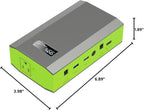 Portable Solar Generator with Panels  300W Power Station with Solar Panel 60W  110V AC Outlet Solar Power Pack Generator  Camping 65W Power Bank with DC for Laptop Smart Device RV Outdoor