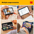 KODAK K11 Android 15 Tablet, 10.95 Inch FHD G+G Touchscreen, 12GB RAM 128GB Storage (1TB Expandable), 8000mAh Long Battery, Quad Speakers, 16MP Camera, Dual WiFi, GPS, for Work Entertainment Gaming