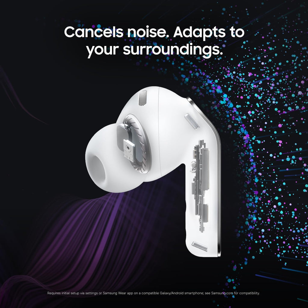 Samsung Galaxy Buds 4 Pro (2026) AI True Wireless Bluetooth Earbuds  Hi-Res Audio  2-Way Speaker  ANC 2.0  Optimized Comfort  IP57  Live Translation  Black US Version  2 Yr Warranty