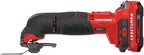 CRAFTSMAN CMCE501D1R V20 Lithium-Ion Cordless Oscillating Tool Kit (2 Ah) (Renewed)