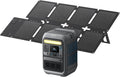 Anker Solar Generator SOLIX C300 with 60W Solar Panel  288Wh Portable Power Station  300W (600W Surge)  LiFePO4 Battery  140W Two-Way Fast Charging  for Outdoor Camping  Traveling  and Emergencies