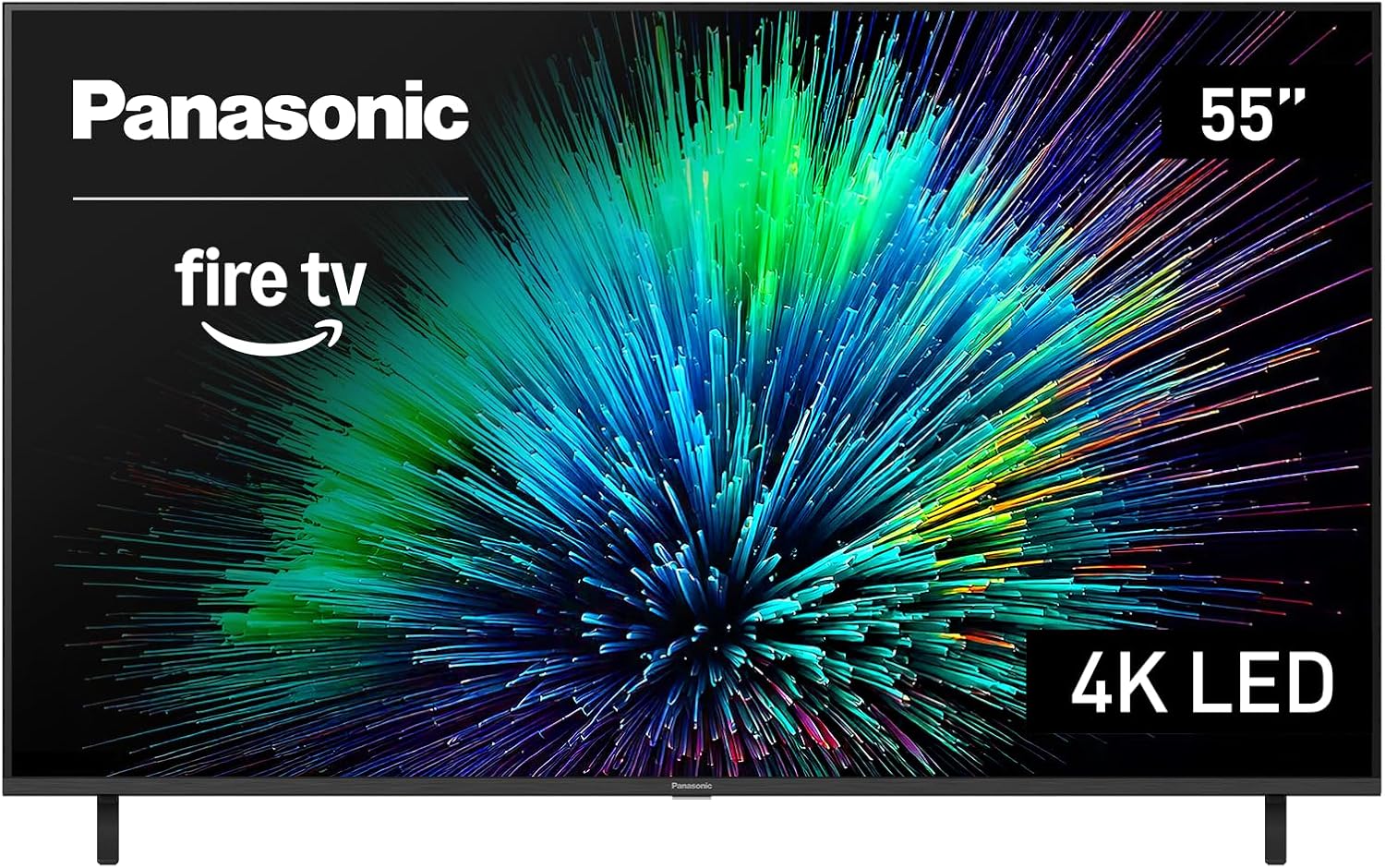 Panasonic W70 Series (2025 Model) 55" LED 4K Ultra HD Smart Fire TV  Press & Ask Alexa  Apple AirPlay  HDR10+  HDMI 2.1  and Bluetooth Support - 55W70BP
