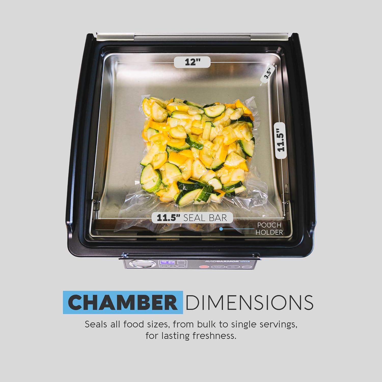 Avid Armor Ultra Series USV32: Premium Chamber Vacuum Sealer Machine High-Performance Vacuum Chamber Sealer for Professional and Home Use, Ideal Commercial Vacuum Sealer Machine for Food Preservation