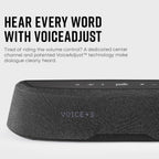 Polk Audio MagniFi Mini AX Sound Bar for TV with Wireless Subwoofer  Dolby Atmos and DTS:X Certified  Polk's patented VoiceAdjust & SDA technologies  Ultra-Compact Design  Easy Setup  Black