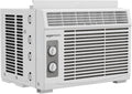 Amazon Basics 5000-BTU Window Air Conditioner with Quiet Operation, Up to 150 Sqf, Cool and Fan Functions, Washable Filter, Adjustable Window Kit, Intuitive Mechanical Controls, for Small Room, White