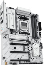 ASUS B650E MAX Gaming WiFi W – AMD B650 AM5 ATX Motherboard, White PCB, DDR5, PCIe 5.0, 3X M.2, Wi-Fi 6E, 2.5Gb LAN, USB 10Gbps Type-C, DisplayPort, HDMI™, BIOS Flashback™, Aura Sync, Advanced AI PC