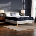 DreamCloud Classic 12" King Mattress - Luxury Hybrid Gel Memory Foam - 365 Night Trial - Back Pain Relief - Fiberglass Free - Forever Warranty - Mattress in a Box - CertiPUR-US Certified