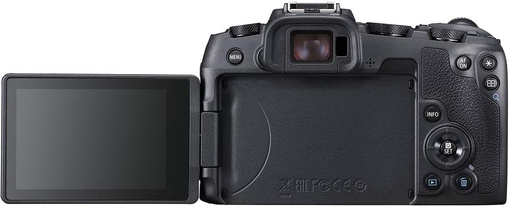 Canon EOS RP Mirrorless Camera | 26.2MP Full Frame Sensor | 4K Video Recording | Lightweight Compact Camera for Travel and Everyday Content Creation + Canon RF 75-300mm Lens + Adapter EF-EOS R + More