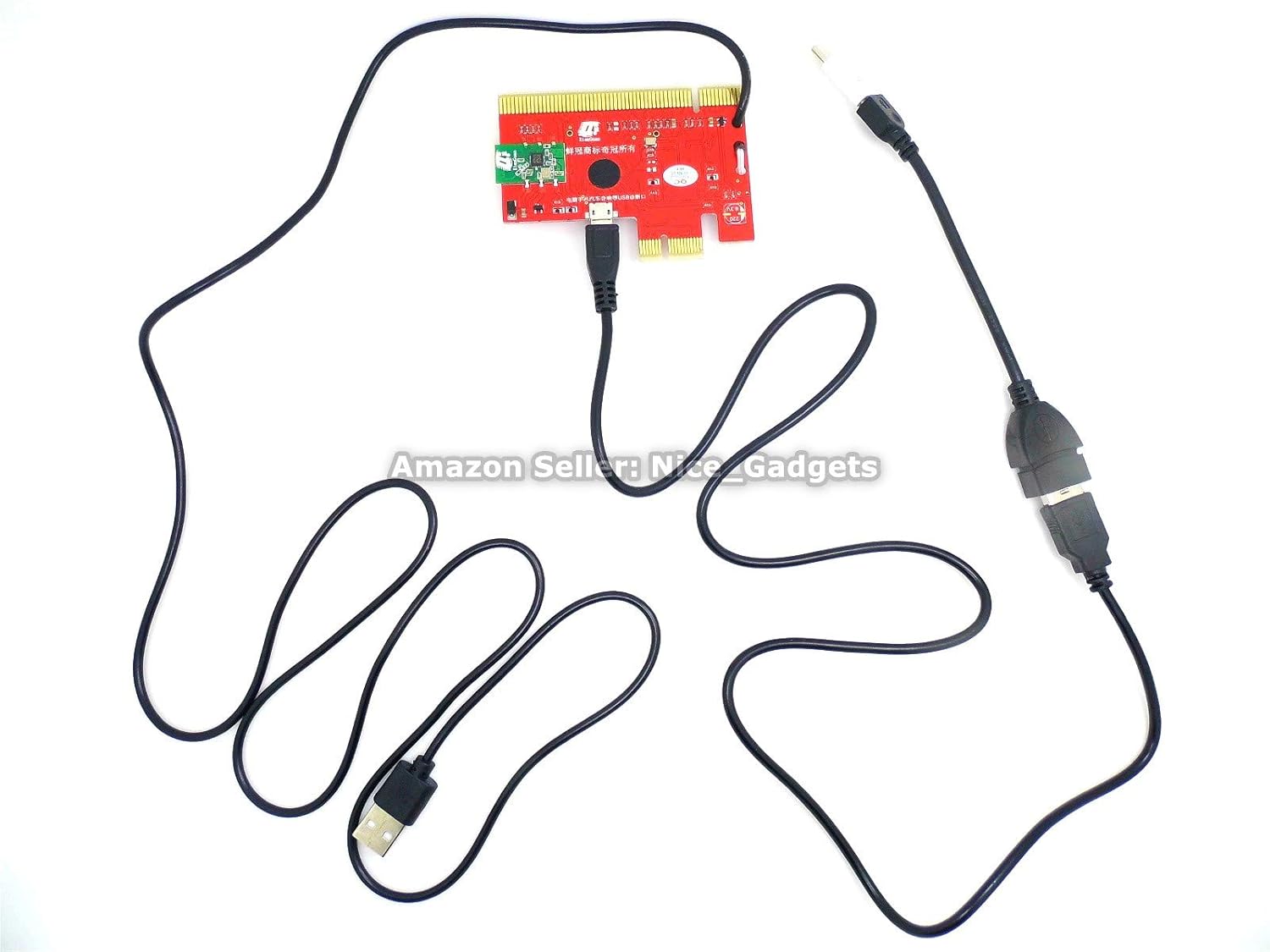New V8 PCIe USB Post Test Card Motherboard Diagnostic Tester Kit Unique USB Diagnosis for PC Laptop Server All in One Mini PC Mac Android Phone Tablet Computer Analyzer Multi Ports Support