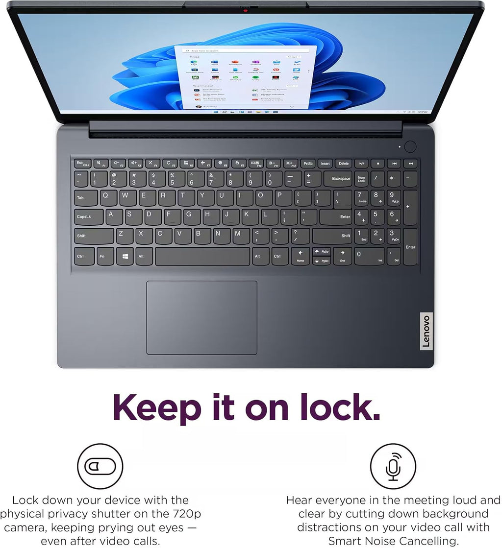 Lenovo IdeaPad 15.6” Flagship Touchscreen Laptop 2025  10-Core Intel i5  Lifetime Office 2024  Copilot AI  16GB RAM  1TB Storage (500GB SSD + 500GB Ext)  HubxcelAccessory  Long Battery  Win 11 Pro
