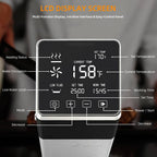 Anchorchef Sous Vide 1400W Precision Cooker, Professional Sous Vide Cooker with Stainless Immersion Circulators, with large Touchscreen Accurate Temperature Timer, Fast-Heating, Powerful Pump Design
