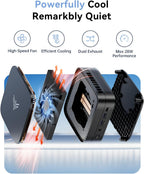 KAMRUI Pinova P1 Mini PC Computer  AMD Ryzen 4300U Processor  16GB DDR4 RAM 256GB M.2 SSD  Mini Desktop Computer Support Triple 4K  USB-C  WiFi  Bluetooth  Ethernet  HTPC for Business  Education  Home