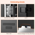 Insulated Food Pan Carrier for 5 Full-size Pans