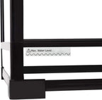 50 Gallon Reptile Glass Terrarium Tank Double Hinge Door with Screen Ventilation Large Reptile Terrarium 36" x 18" x 18"(Knock-Down)