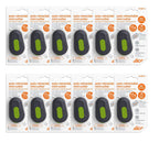 Slice Auto-Retractable Mini Box Cutter | Safe Ceramic Box Cutter Lasting 11x Longer than Metal | Keychain Box Opener | 12 Pack