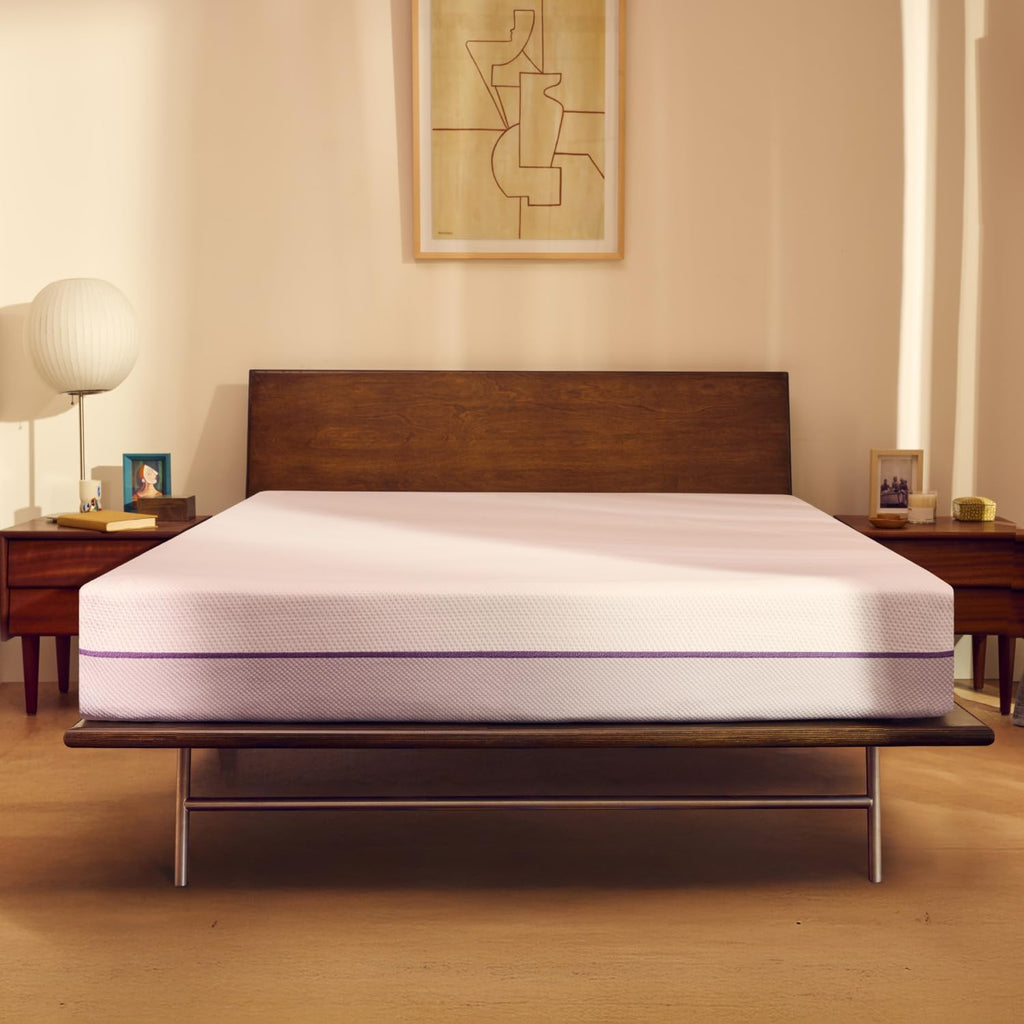 Purple Mattress – Twin XL, 9.25" GelFlex Grid, Better Than Memory Foam, Pressure Relief, Temperature Neutral, Breathable, Motion Isolation, Made in USA