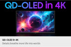 Samsung 32” Odyssey QD-OLED G8 (G81SF)  4K  240Hz  Gaming Monitor  0.03ms Response Time  DisplayHDR True Black 400  AMD FreeSync™ Premium Pro  G-Sync Compatibile  3 Yr Warranty  LS32FG810SNXZA  2025