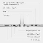 Dell 16 Laptop DC16251-16.0-inch 16:10 FHD+ Display  Intel Core 7 150U  16GB DDR5 RAM  1TB SSD  Intel Graphics  Windows 11 Home  Onsite Service - Platinum Silver