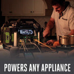 EGO POWER+ Portable Power Station  3000W  Battery Powered  Inverter Generator for Home and Outdoor  Battery and Charger Not Included - PST3040