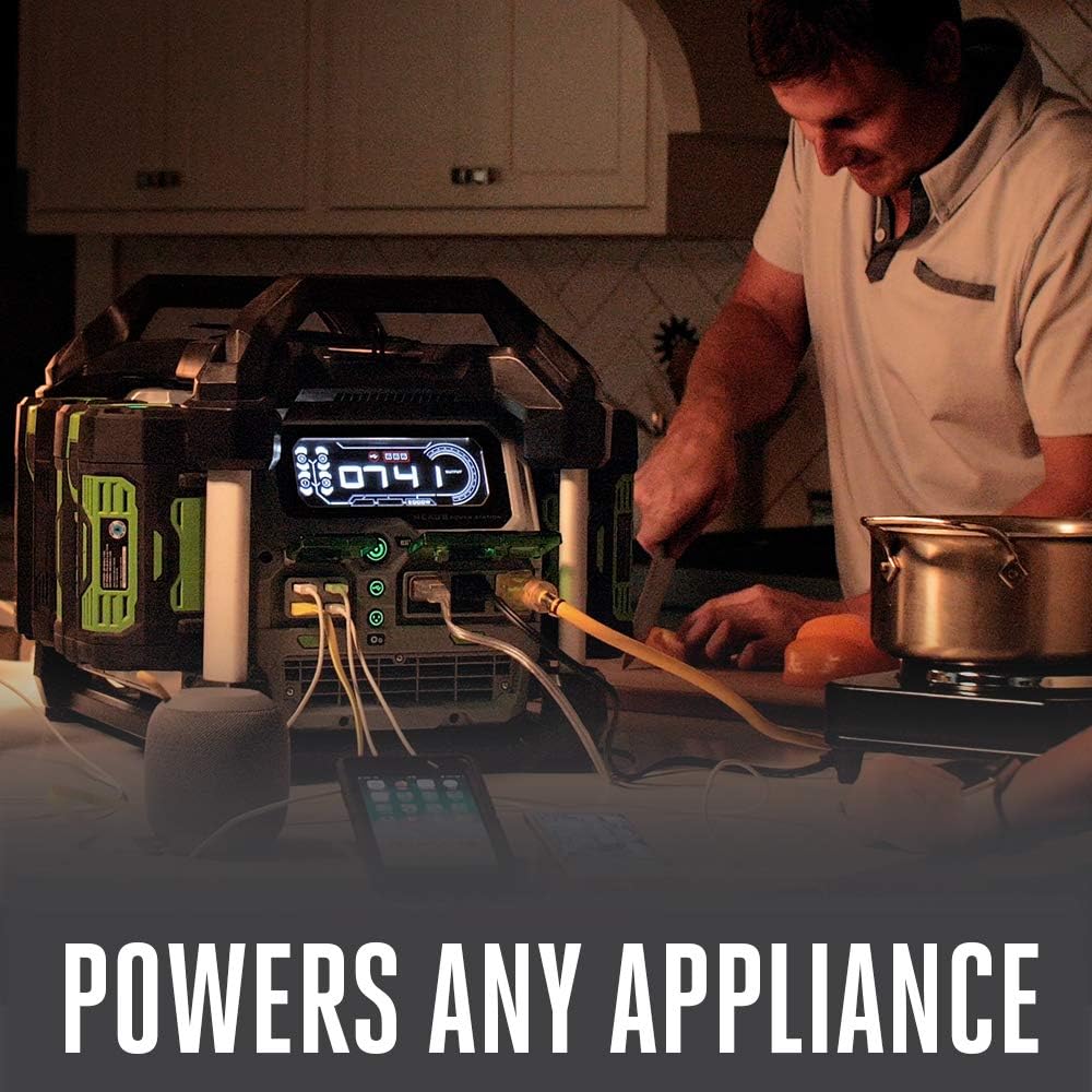 EGO POWER+ Portable Power Station  3000W  Battery Powered  Inverter Generator for Home and Outdoor  Battery and Charger Not Included - PST3040