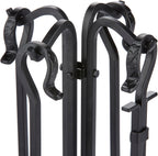UniFlame 5-Piece Black Rustic Mini Fireplace Tools Set (F-1126)