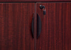 Regency Legacy Stand Up Side to Side Storage Cabinet/Desk- Mahogany