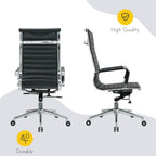 SUNLINE Pack of 2 Ergonomic Office Chair, Mesh Back Desk Chair Comfy Adjustable Height, Armrests, and Rolling Wheels, Modern Black Design for Work, Conference and Home Office Desk Chairs