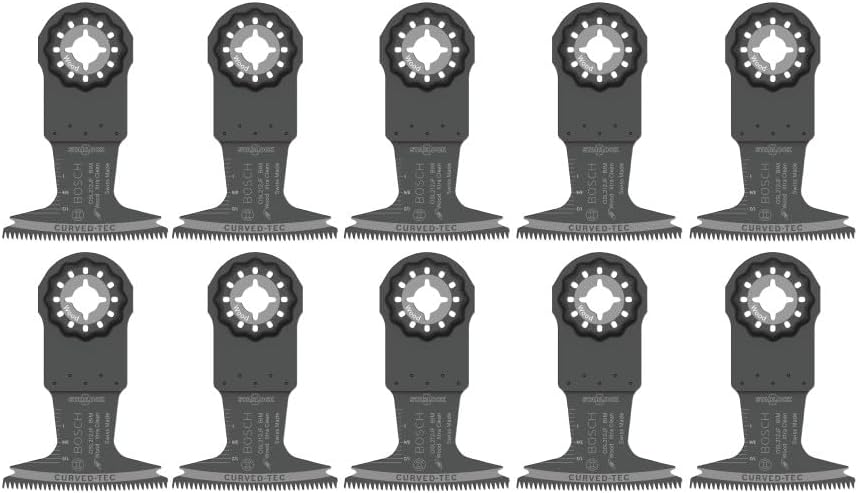 Bosch OSL212JF-10 2-1/2 in. Starlock® Oscillating Multi Tool Bi-Metal Xtra-Clean Clean Plunge Cut Blade 10 pk.