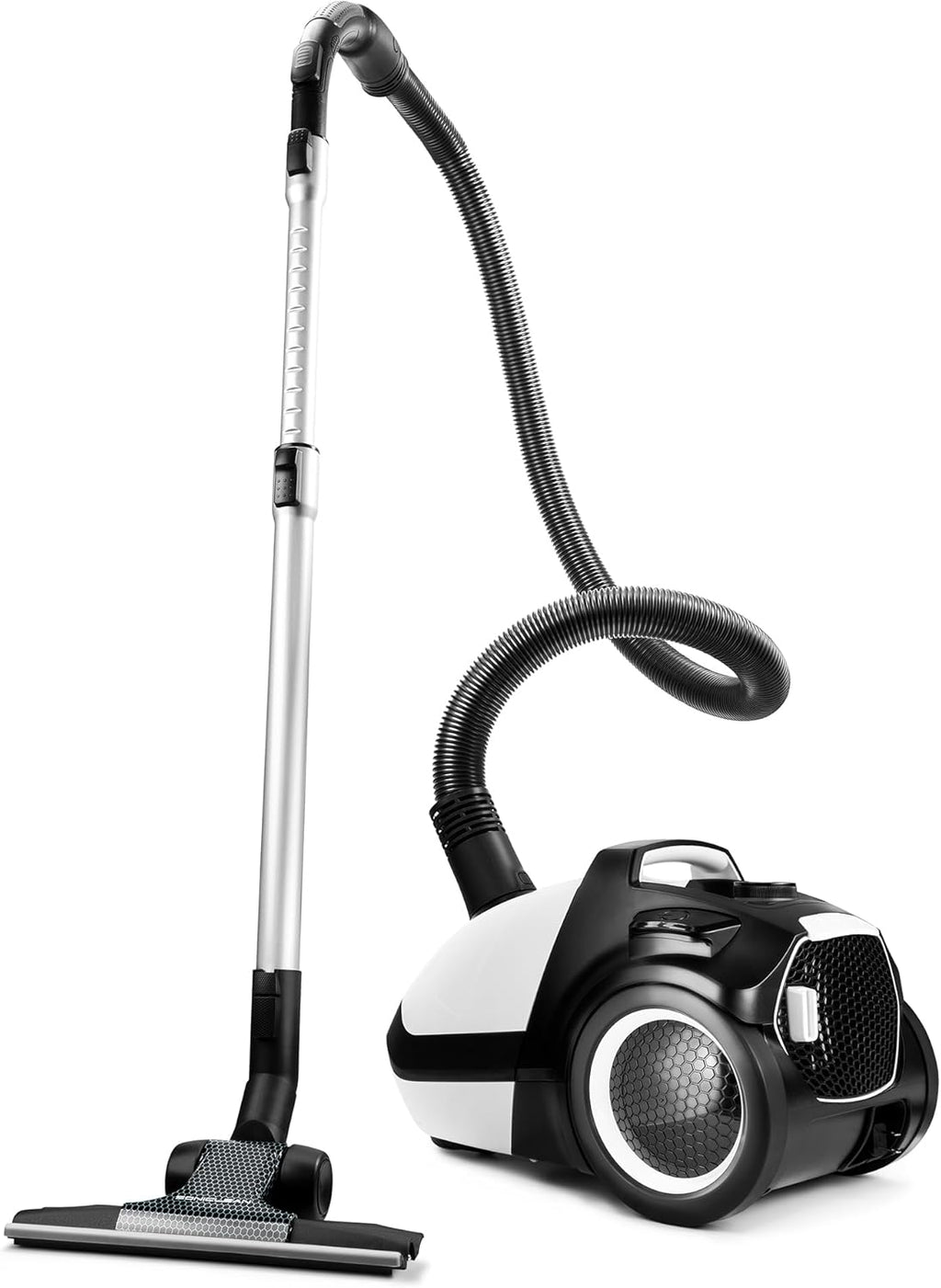 Soniclean WhisperJet C2 Canister Vacuum Cleaner - Ultra-Quiet Operation - U15 ULPA Filtration - Designed in Germany