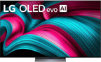 LG 77-Inch Class OLED evo C4 Series Smart TV 4K Processor Flat Screen with Magic Remote AI-Powered with Alexa Built-in (OLED77C4PUA  2024) (Renewed)