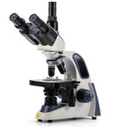 Swift SW380T 40X-2500X Magnification  Siedentopf Head  Research-Grade Trinocular Microscope Compound Lab with Wide-Field 10X/25X Eyepieces  Mechanical Stage  Ultra-Precise Focusing  Camera-Compatible