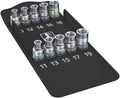 WERA 05004203001 8790 HMC HF 1 Zyklop Socket Set with 1/2" Drive, with Holding Function, 10 Pieces