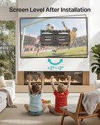 Pegzone Full Motion TV Wall Mount for 37-90 Inch TVs up to 176lbs, 25.4" Extension, Swivel Heavy Duty TV Bracket, Sliding Dual Arms for Off-Center Studs, Fits 16"/ 18" /24" Wood Studs, VESA 600x400