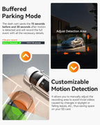 Vantrue N2X 2.7K Dash Cam Front and Inside  5G WiFi Dual Dash Camera for Car with HDR IR Night Vision  STARVIS 2  GPS  2.5K/60FPS  G-Sensor  24/7 Parking Mode  Voice Control  Support 512GB Max