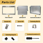 NN-TK922SS 27-Inch Microwave Oven Trim Kit, 27-Inch Stainless Steel Microwave Oven Trim Kit for 2.2 Cu Ft Built-in Microwave Oven, Microwave Oven Trim Kit