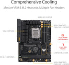 ASUS TUF Gaming B650-PLUS WiFi AMD B650 AM5 Ryzen™ Desktop 9000 8000 and 7000 ATX Motherboard, 14 Power Stages, PCIe® 5.0 M.2, DDR5 Memory, WiFi 6 and 2.5 Gb Ethernet, USB4® Support Aura Sync