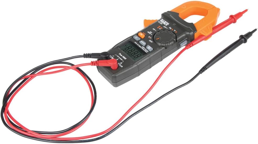 Klein Tools CL320KIT HVAC Kit for HVAC Testing; Digital Clamp Meter, Non-Contact Voltage Tester, and Infrared/Probe Thermometer