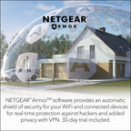 NETGEAR Nighthawk Modem Router Combo (CAX30) DOCSIS 3.1 Cable Modem and WiFi 6 Router - AX2700 2.7 Gbps - Compatible with Xfinity  Spectrum  Cox  and More - Gigabit Wireless Internet (Renewed)