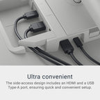 Dell 27 Plus 4K USB-C Monitor - S2725QC - 27-inch 4K (3840 x 2160) 120Hz 16:9 Display, AMD FreeSync Premium, sRGB 99%, Integrated Speakers, 1500:1 Contrast Ratio, Comfortview - Ash White