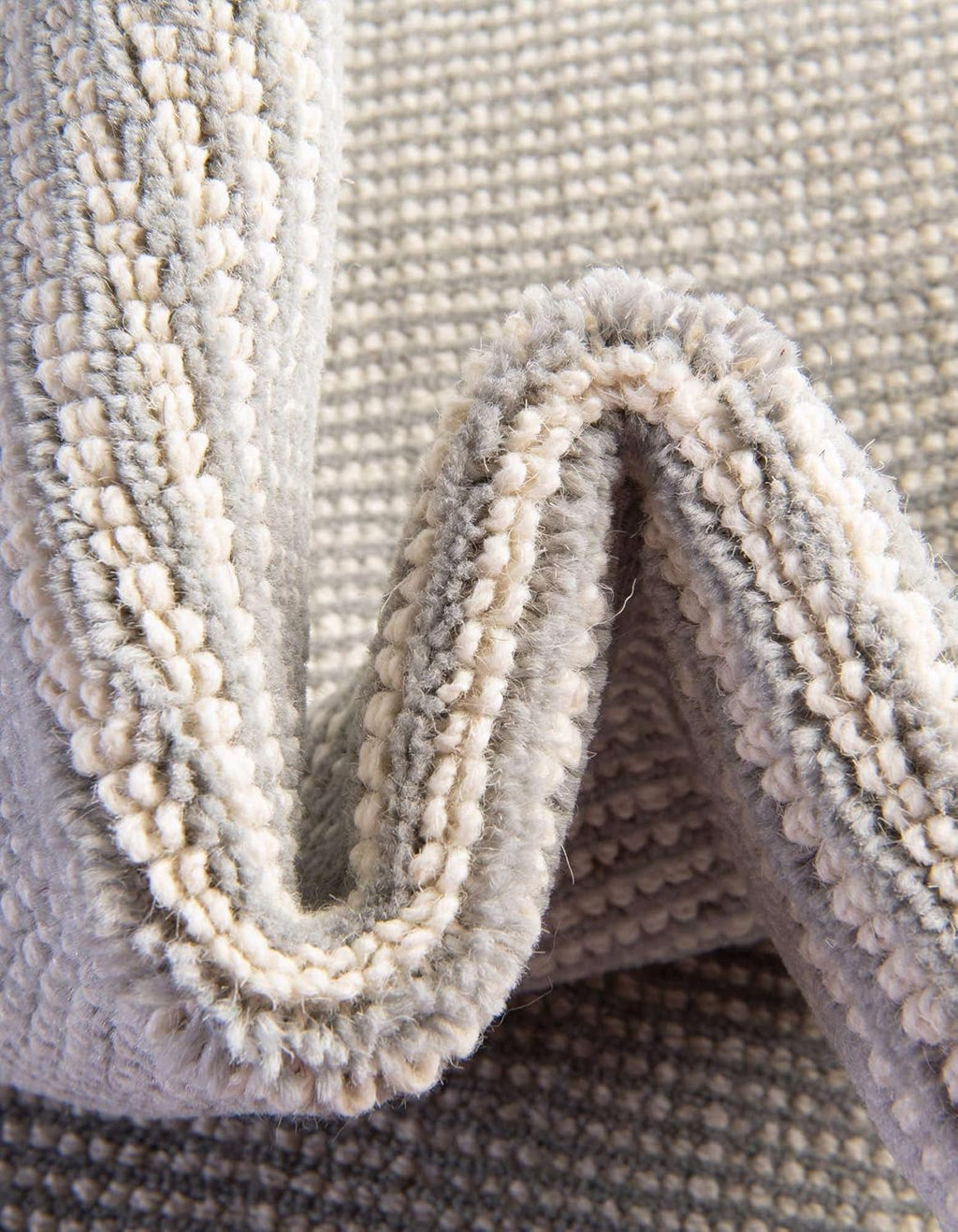 Unique Loom English Manor Collection Area Rug - Farmhouse (10' Square, Grey Manor/ Ivory)