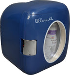 Uber Appliance UB-XL1 Uber Chill 12 Can Retro Personal Mini Fridge (Navy Blue)