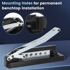 Heavy Duty Ferrule Crimping Tool, Standard Air Hose Repair kit with 5 Dies & 100 Ferrules Fittings