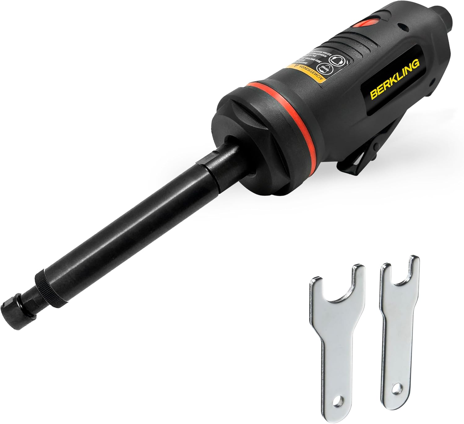 BT 6321-7 1/4" Extra Long Straight Air Die Grinder – Professional-Grade Heavy-Duty Pneumatic Grinder with Variable Speed Control for Precision Grinding, Polishing & Sanding